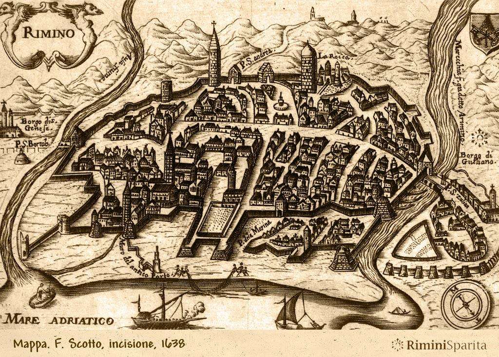 Mappa, F.Scotto 1638