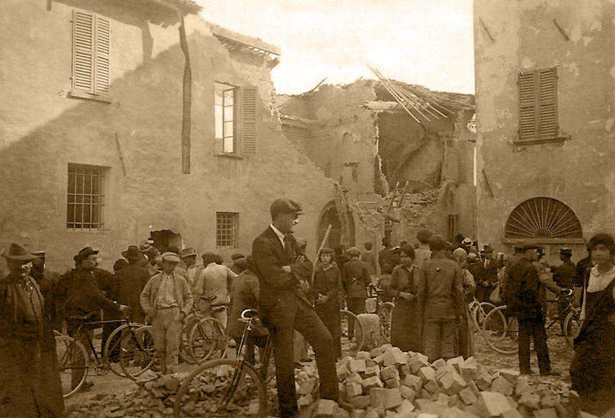 Granate austriache su Rimini 1915